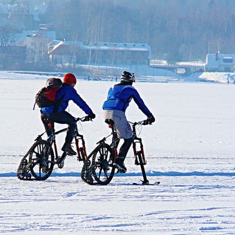 jízda na ledě