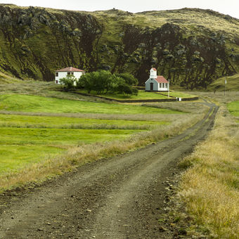 Kostelík na Islandu