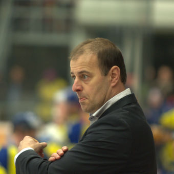 Radek Bělohlav,trenér HC Motor České Budějovice
