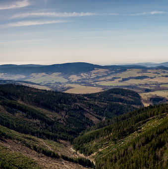 Výhled na Dolní Moravu
