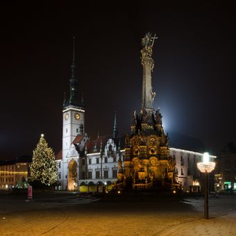 Noční Olomouc (Horní náměstí)