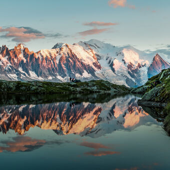Zrcadlo pro Mont Blanc