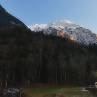 Zimní Berchtesgaden