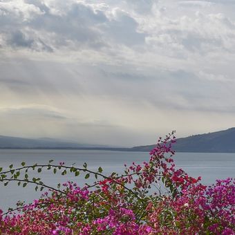 Galilejské jezero v Izraeli