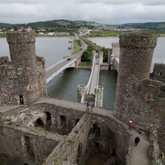 z hradu Conwy