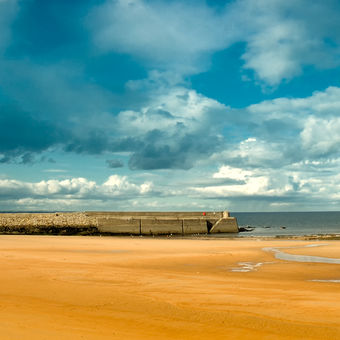 Pláž v St Andrews