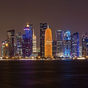 Mrakodrapy  Doha Qatar