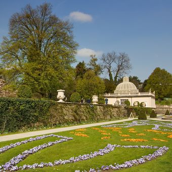 Zámecká zahrada zámku Mirabell Salzburg