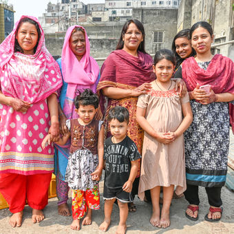 Bangladéšská rodina