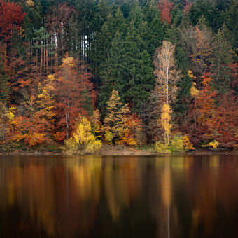 Podzim na přehradě