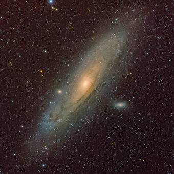 M31 Galaxie v Andromedě