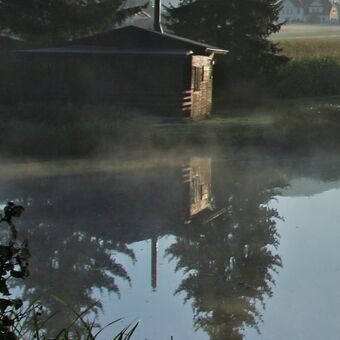 jedno ráno u rybníka........