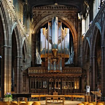 ...Manchester Cathedral...