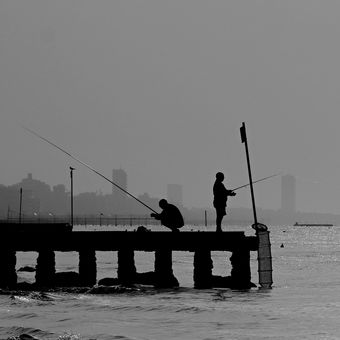 Rybáři v Jesolu