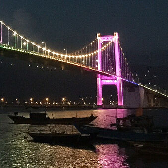 Da Nang, Vietnam, Han River Bridge