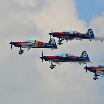 The Flying Bulls Aerobatic Team
