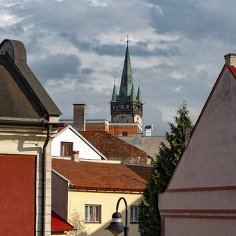 Domy a dvory historického jadra v Prešove