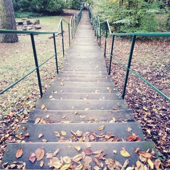 Podzimní schody