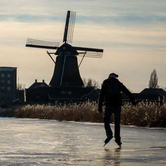 Zimní Holandsko