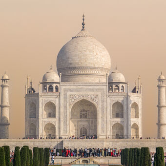 Ranní Taj Mahal