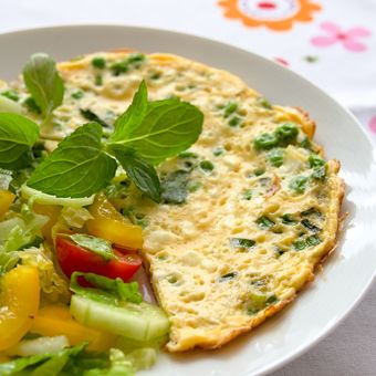 Jarní omeleta