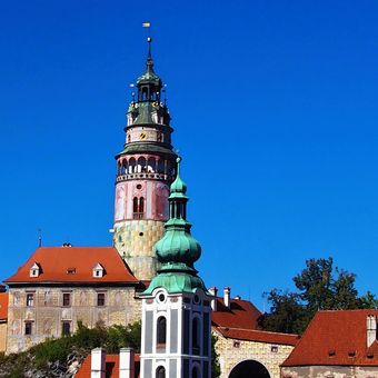 Český Krumlov a jeho věže