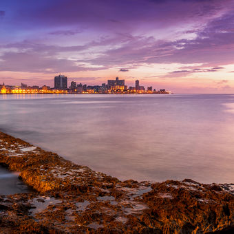 Sunset the Malecón