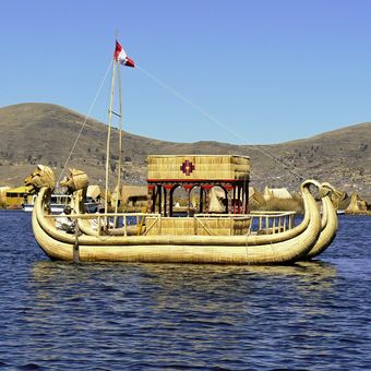 na jezeře Titicaca