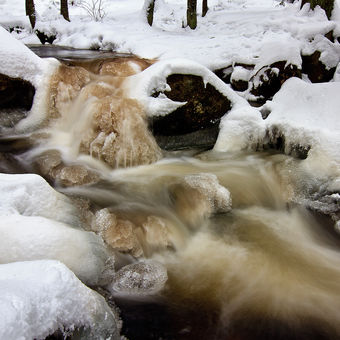 Zimní potok