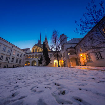 Zima v Brně