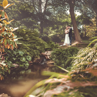 Svatba v Japonské zahradě