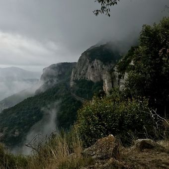 Cestou na Montserrat