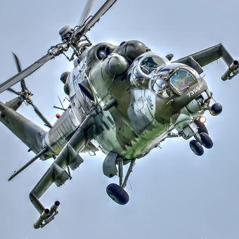 Mi-24, Aviatická pouť Pardubice 2016
