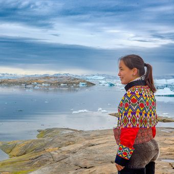 Inuitská dívka