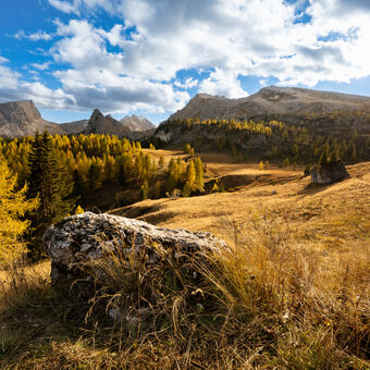 Podzim v Dolomitech