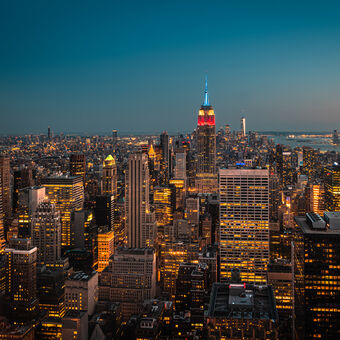 Noční Manhattan