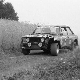 Ceccato na 10. Rallye Škoda 1983