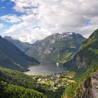 Geiranger Fjord, Norsko
