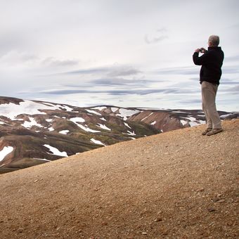 Fotograf na horách