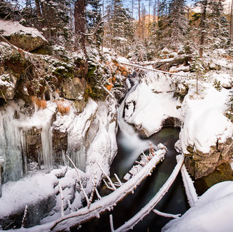 Vodopády Studeného potoka - Vysoké Tary