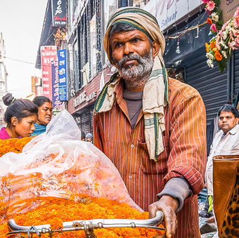 Prodejce z Nepálu