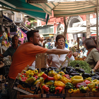 tržnice v Neapoli