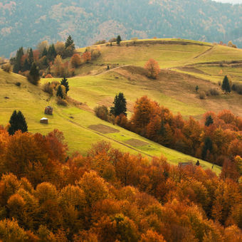 Podzim v kopcích