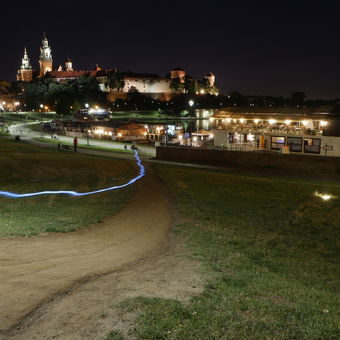 Kraków a hrad Wawel