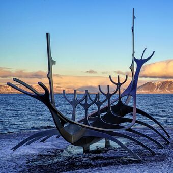 Vikingové odjíždějí z Reykjavíku