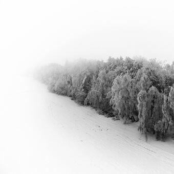 Mírná zima nad Čachrovem