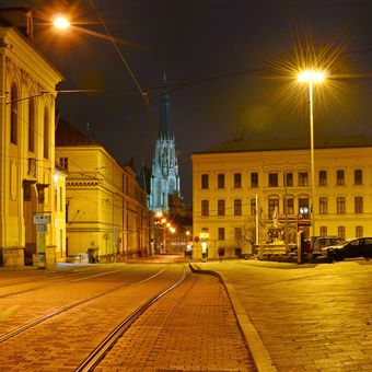 Noční Olomouc....