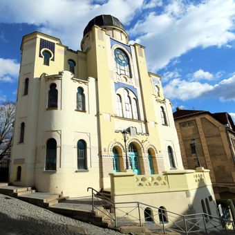 Synagoga Děčín - Židovská památka.