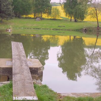 Kolovečský rybník.
