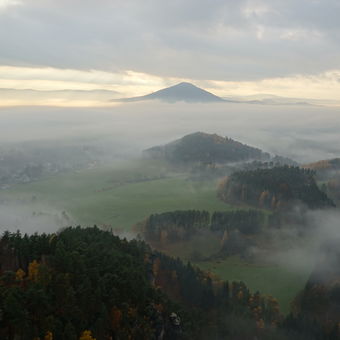 mlha na podzim